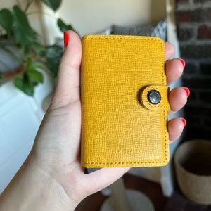 [Secrid] mini wallet ochre